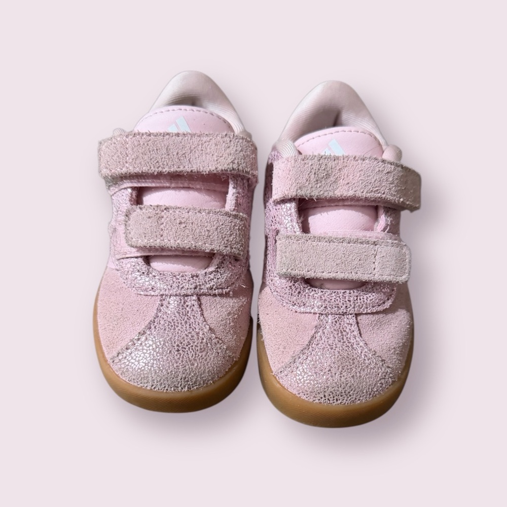 Adidas Kids Light Pink Sneakers